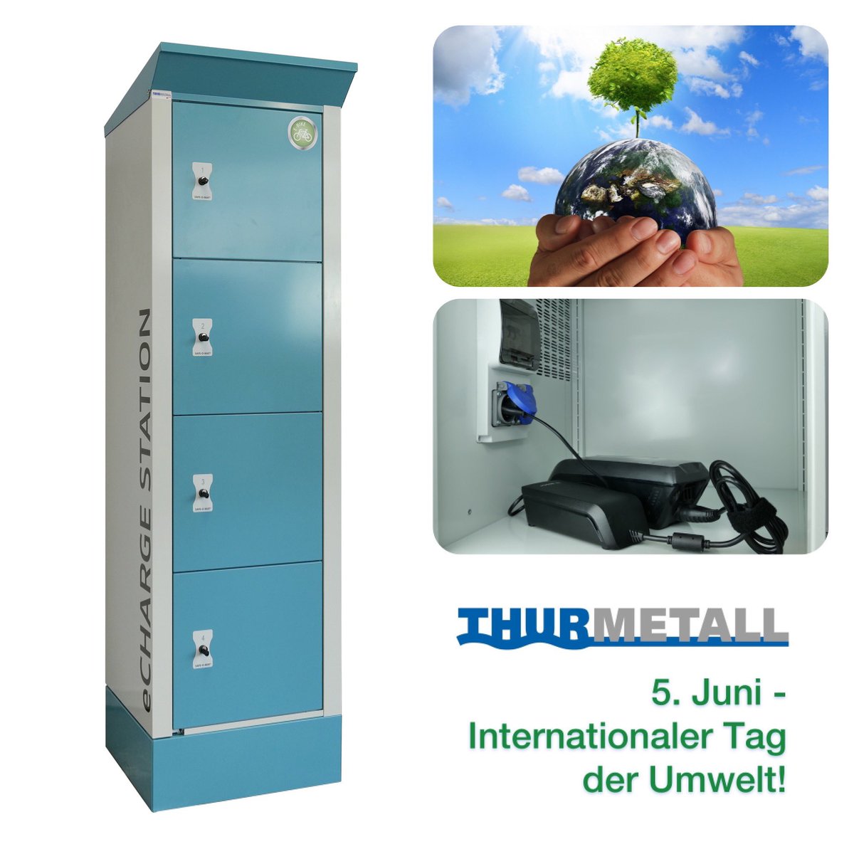 thur_ag's tweet photo. Zum heutigen internationalen Tag der Umwelt empfehlen wir: https://t.co/Cv2avXYgHF

#internationalertagderumwelt #emobility #Nachhaltigkeit #ebike #ladestation #pedelec #aufladen https://t.co/xJ7ynaIg9X