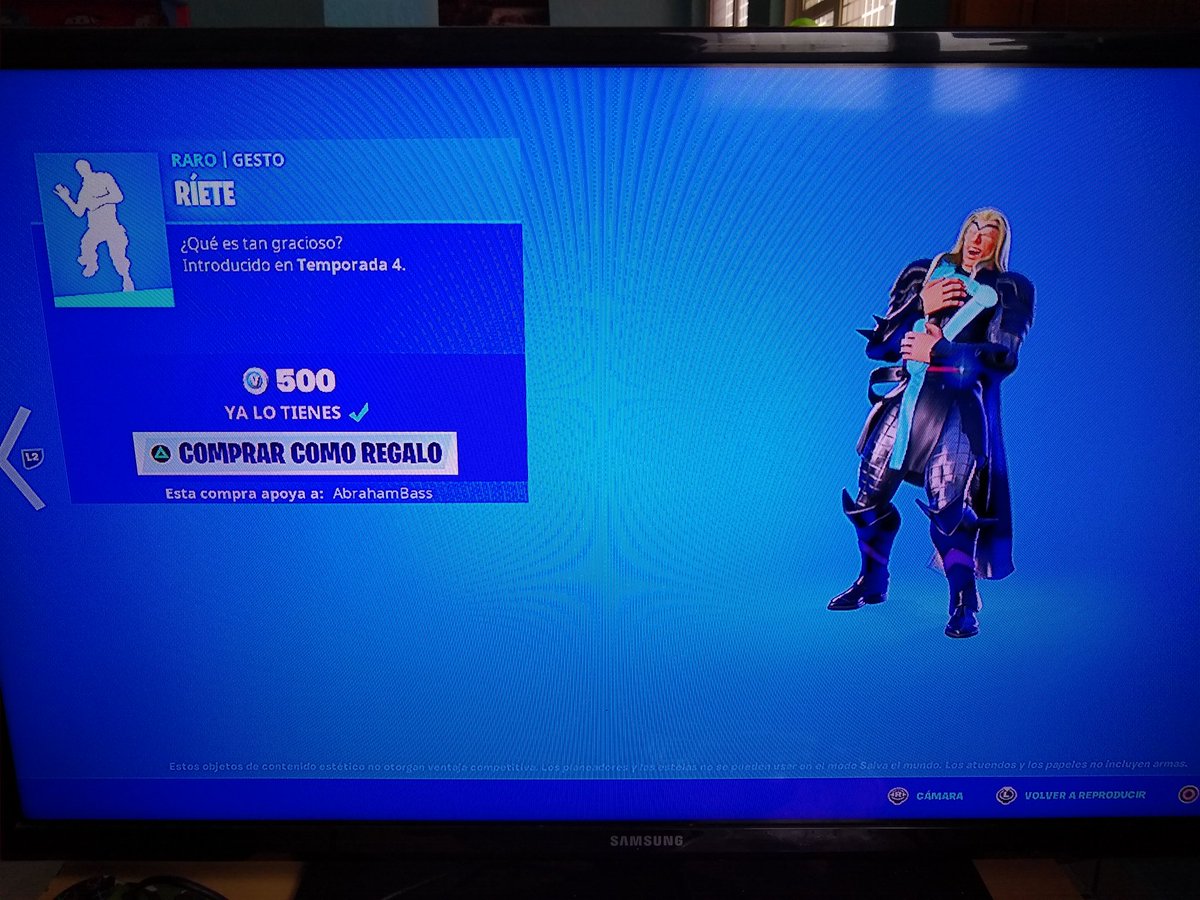 Alan31211's tweet photo. @AbrahamBassxD el mejor código Abrahambass en la tienda de fortnite https://t.co/HvjncnoDps