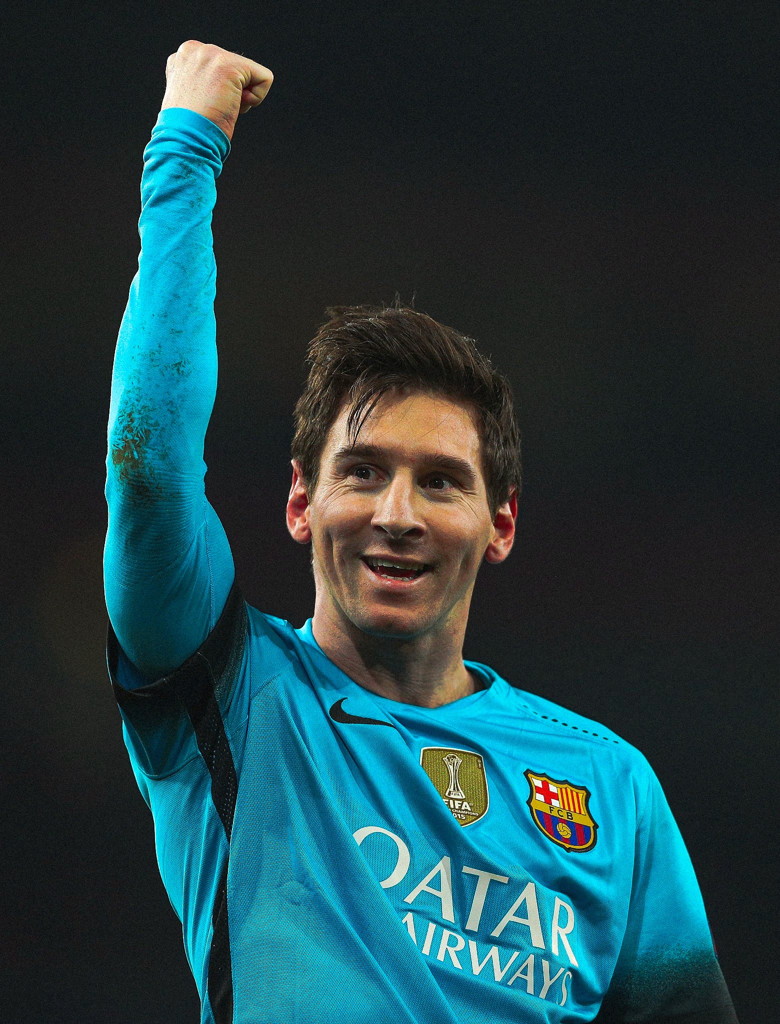 Messi blue top