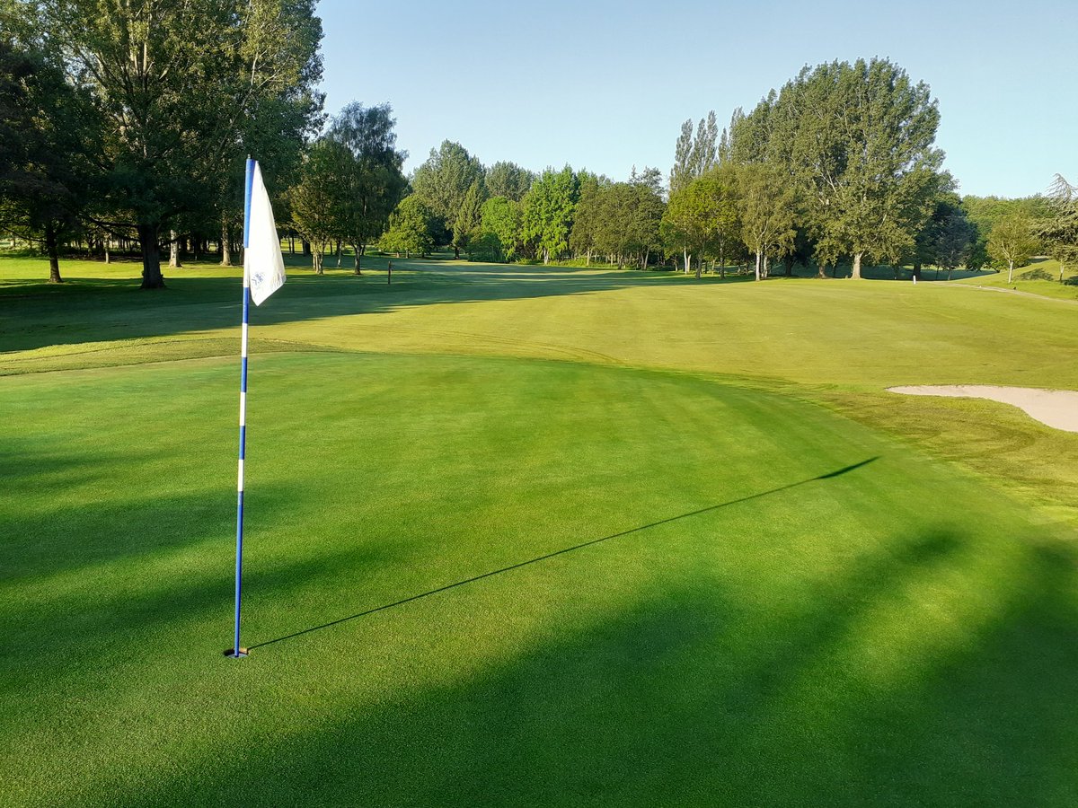 Another stunning morning <a href="/IngestreParkGC/">Ingestre Park GC</a> .  Course set up nearly complete fir day 1 if Club Cgampionship 2021.  All set for a great weekend.