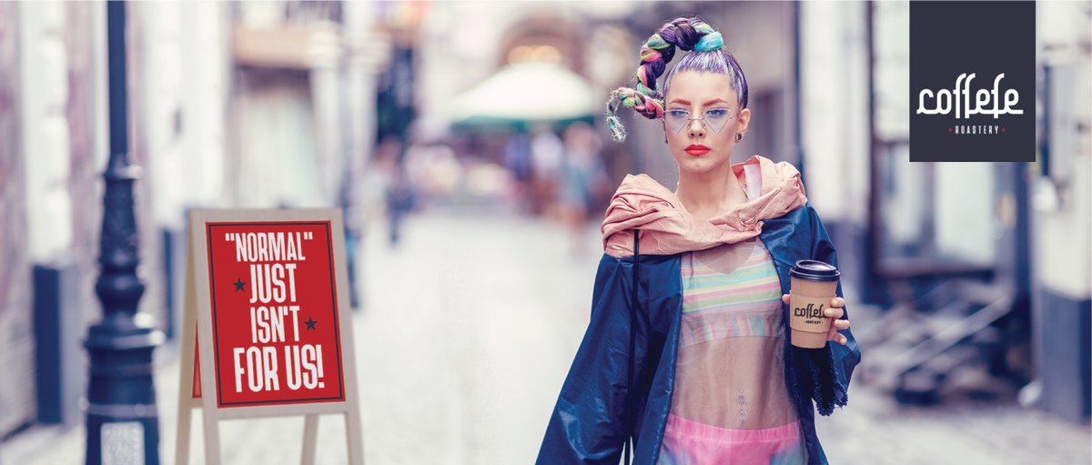 Why be "normal" when you can be Coffefe.

Find us in the Gourmet Grocer, cnr Saint Andrew St &amp; Wrenrose Ave, Birdhaven, Johannesburg.

#Coffefe #BrewedCoffee #BrewedIsBetter #Coffee