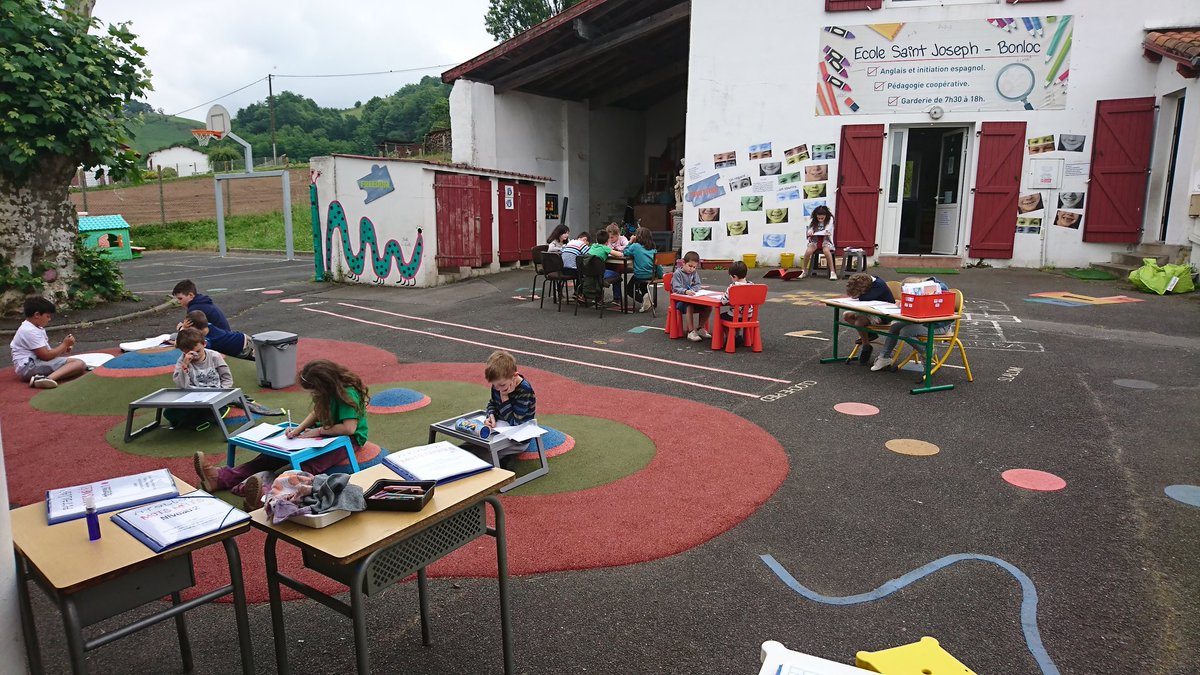 StJosephBonloc's tweet photo. Jeudi après-midi c'était... Classe dehors.... Encore 😉
Avec d'autres activités... https://t.co/GYTupXT8a7