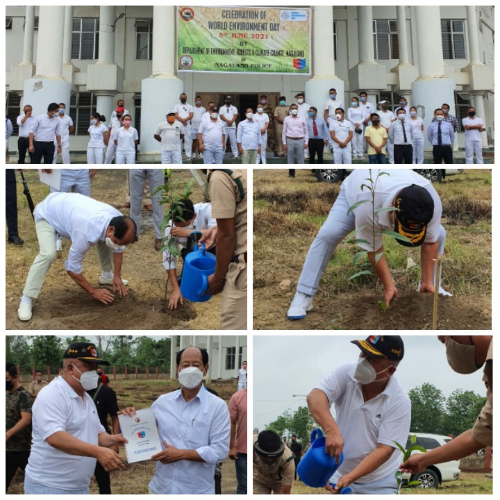 DGP Nagaland, Shri. T. John Longkumer with Shri. Neiphiu Rio, Hon’ble Chief Minister, Nagaland and other Officials on the occasion of “Celebration of World Environment Day, 2021”

Read full text at
facebook.com/34698041880582…