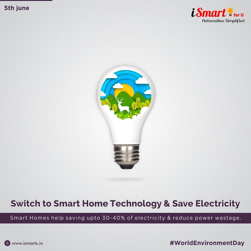iSmart_for_U's tweet photo. The amount of electricity we save helps in reducing the threat to our environment. Think, create and be SMART to save our Nature.
#worldenvironmentday 
#iSmartforU #WorldEnvironmentDay2021 #savenvironment #saveelectricity #saveearth🌍 #smarthomes #smarthomeideas #Noida #Delhi https://t.co/hKdDwHVzpA