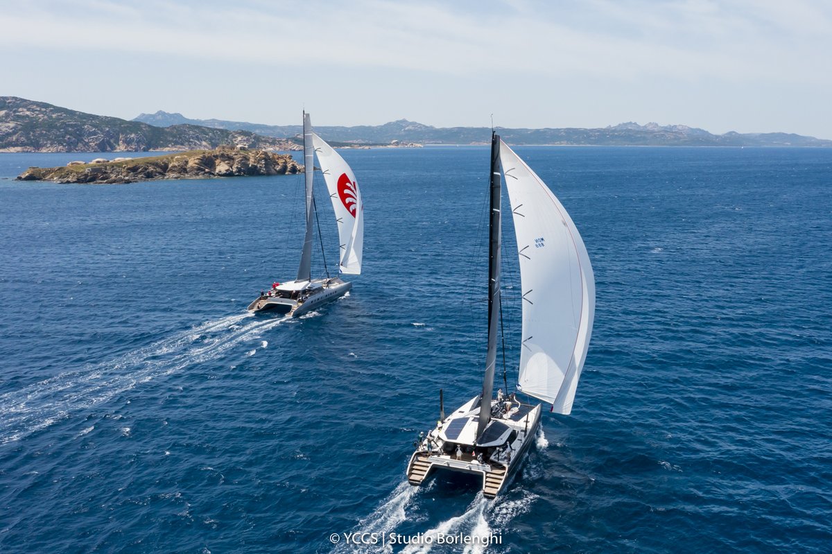 YccsPortoCervo's tweet photo. Loro Piana Superyacht Regatta, La Maddalena Archipelago serves up third day of superb sailing!
Missy and Highland Fling XVII maintain the lead in their respective divisions with the grand finale set for today.
Race report is available here https://t.co/LbY0jeYLAf
#loropianasyr https://t.co/9Wthddcm0l