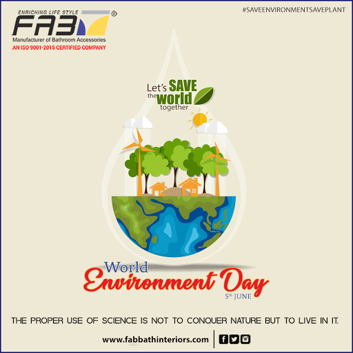 World Environment Day - fabbathinteriors.com

#worldenvironmentday #environment #nature #gogreen #environmentday #climatechange #sustainability #savetheplanet #zerowaste