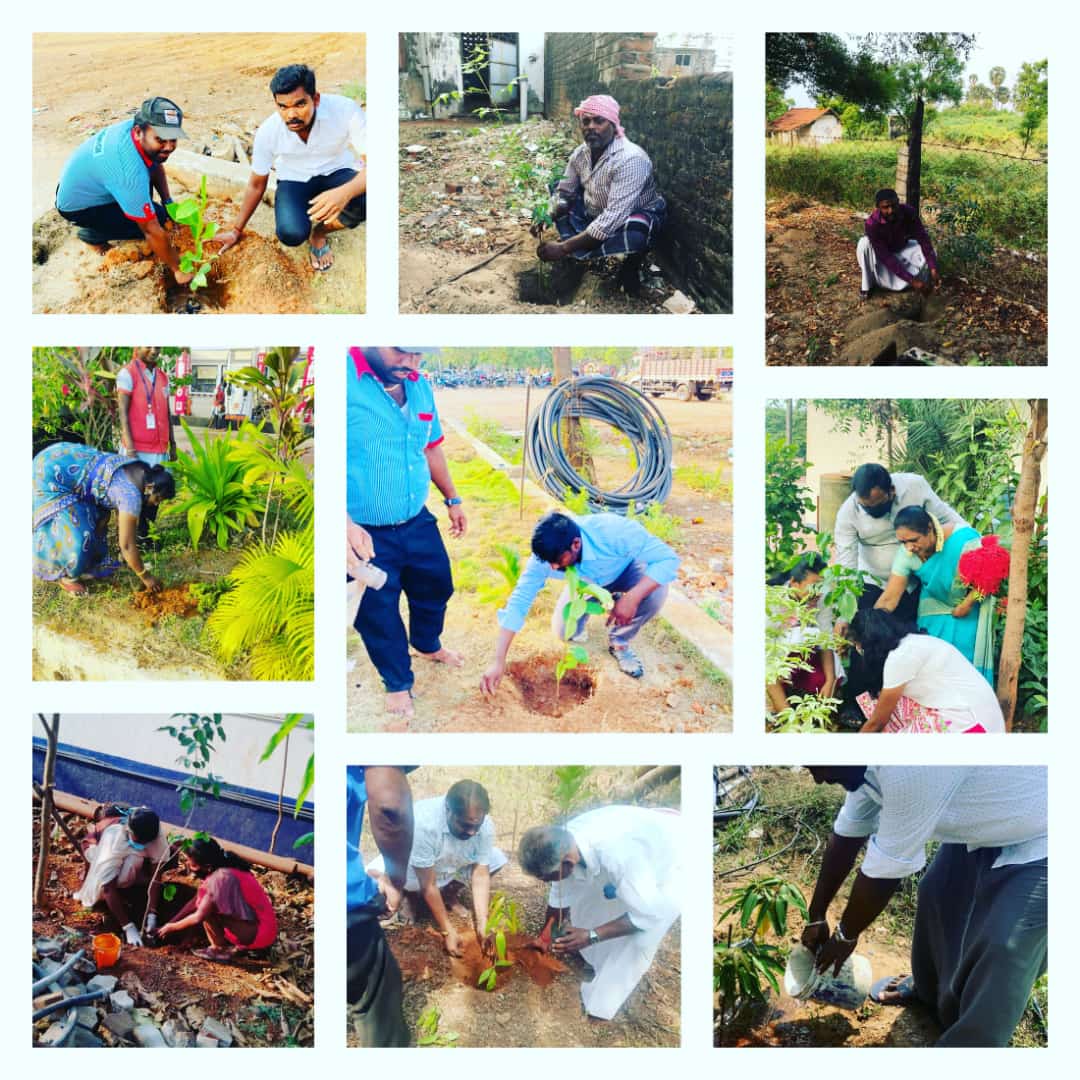 On the Occasion of World Environment Day. A drive for tree plantation taken across all Retail Outlets of Shivagangai and Ramanathapuram Districts of Tamil Nadu. @EdTamilnadu <a href="/IndianOilcl/">Indian Oil Corp Ltd</a> @VigyanKumar #WorldEnvironmentDay <a href="/dineszz/">Mr.Dines 👁️</a> #TamilNadu <a href="/Sandy_Nanduri/">Sandeep Nanduri</a>