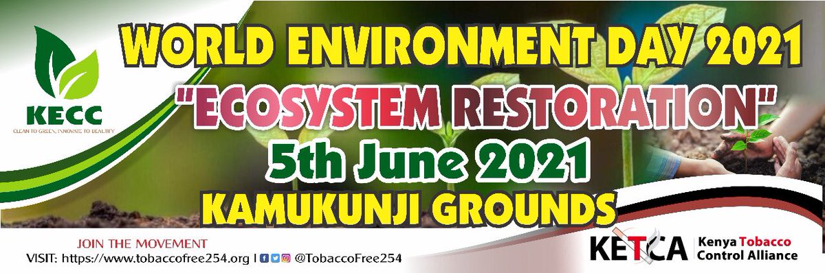KETCA254's tweet photo. #CommitToQuitKE!
Today we will be joining @kecccbo at #Kamukunji grounds to mark the #WorldEnvironmentDay.
As we #CommitToQuit, we’re guaranteed of better #health & #healthy #environment. #EnvironmentDay
@kamukunjivoice @YusufKamukunji @haki_iwengao @youth_kamukunji @IILAinfo https://t.co/md5kbqvU2H