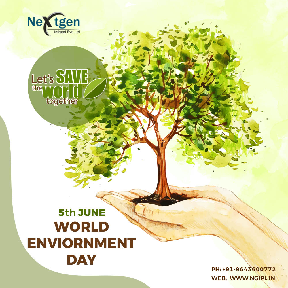 Nextgeninfratel's tweet photo. Let us all contribute to saving the environment.
Start today by planting a small plant…
even if it is in a small cup lying around
Happy World Environment Day 2021! https://t.co/0V60wjOK0E