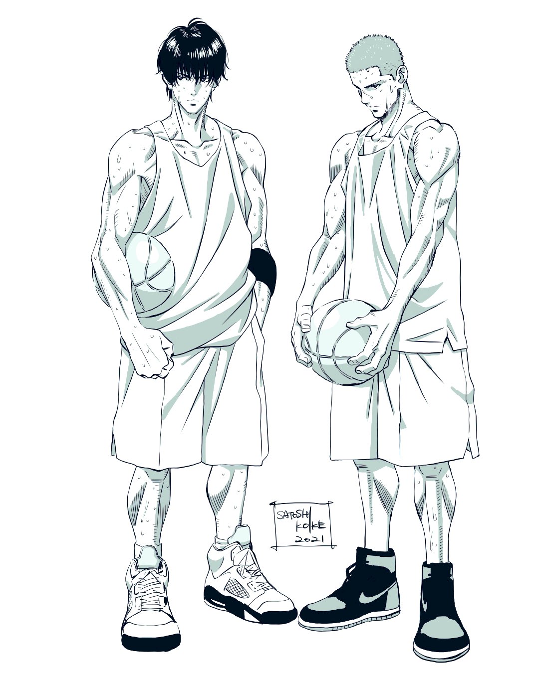 小池智史 流川楓 Amp 桜木花道 凸凹コンビ スラムダンク Slamdunk T Co 8okmvrlgkb Twitter