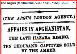 ObsAfghanistan's tweet photo. Since 1880s when Abdurrahman Khan massacred 65% of Hazaras, took their lands in southern-central afghanistan &amp; gave as gift to ghilzai tribe, Hazaras have been systematically persecuted in Afghanistan. 

Katib  - 6 Vol. Set (The History of Afghanistan) 

#StopHazaraGenocide https://t.co/Ib0ARZRyke