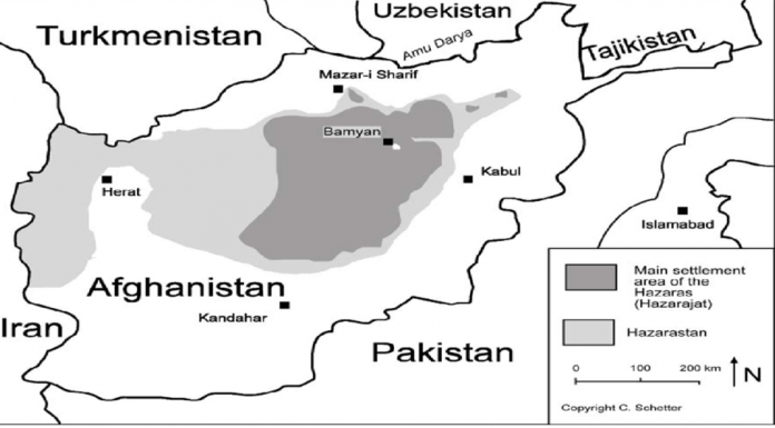 ObsAfghanistan's tweet photo. Since 1880s when Abdurrahman Khan massacred 65% of Hazaras, took their lands in southern-central afghanistan &amp; gave as gift to ghilzai tribe, Hazaras have been systematically persecuted in Afghanistan. 

Katib  - 6 Vol. Set (The History of Afghanistan) 

#StopHazaraGenocide https://t.co/Ib0ARZRyke