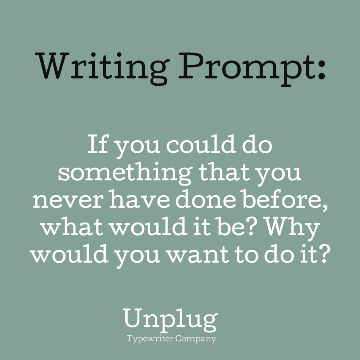 Break out those #typewriters #WritingCommunity #writer #writingprompt