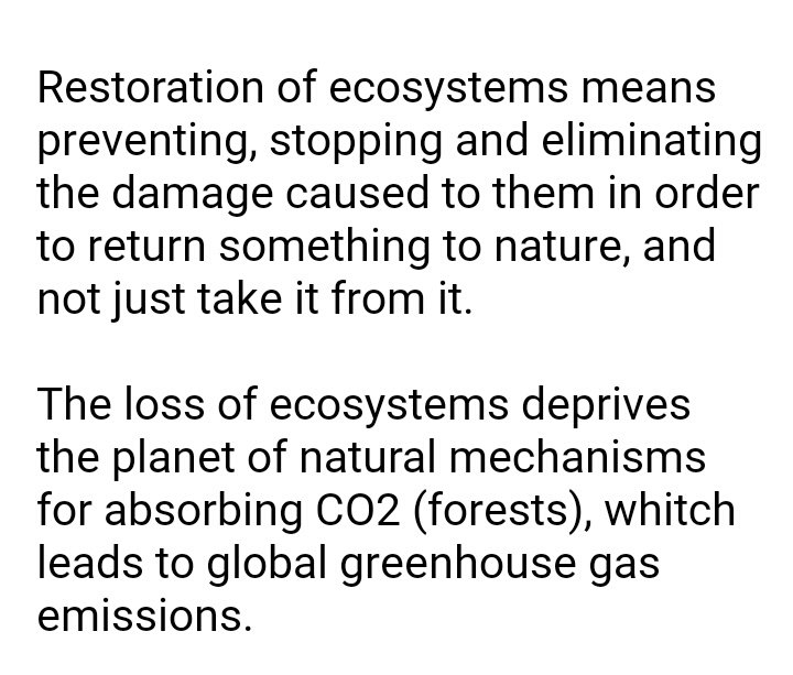 AnaMrvic's tweet photo. #WorldEnvironmentDay
This years focuses on restoring ecosystems - the main message is #reimaginerecreaterestore
Global movement #GenerationRestoration - to stop the degradation of ecosystems.
🌍 🌱🌲🌳🌿🍀♻ https://t.co/GEQi1sYGbi