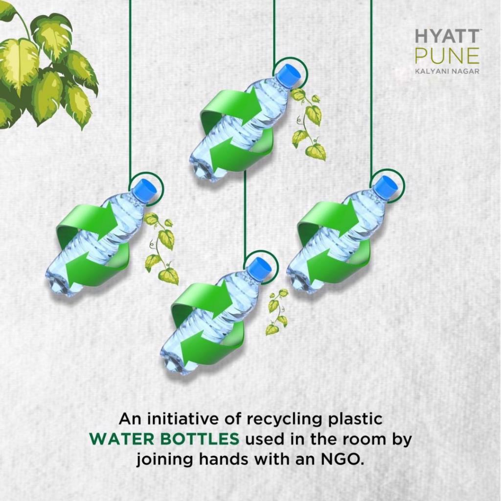 HyattPune's tweet photo. Reduce * Reuse * Recycle

This #WorldEnvironmentDay, we at #Hyatt pledge to actively take steps as our commitment to take care of our environment and hope for a greener tomorrow https://t.co/AXg7vKrJ8e