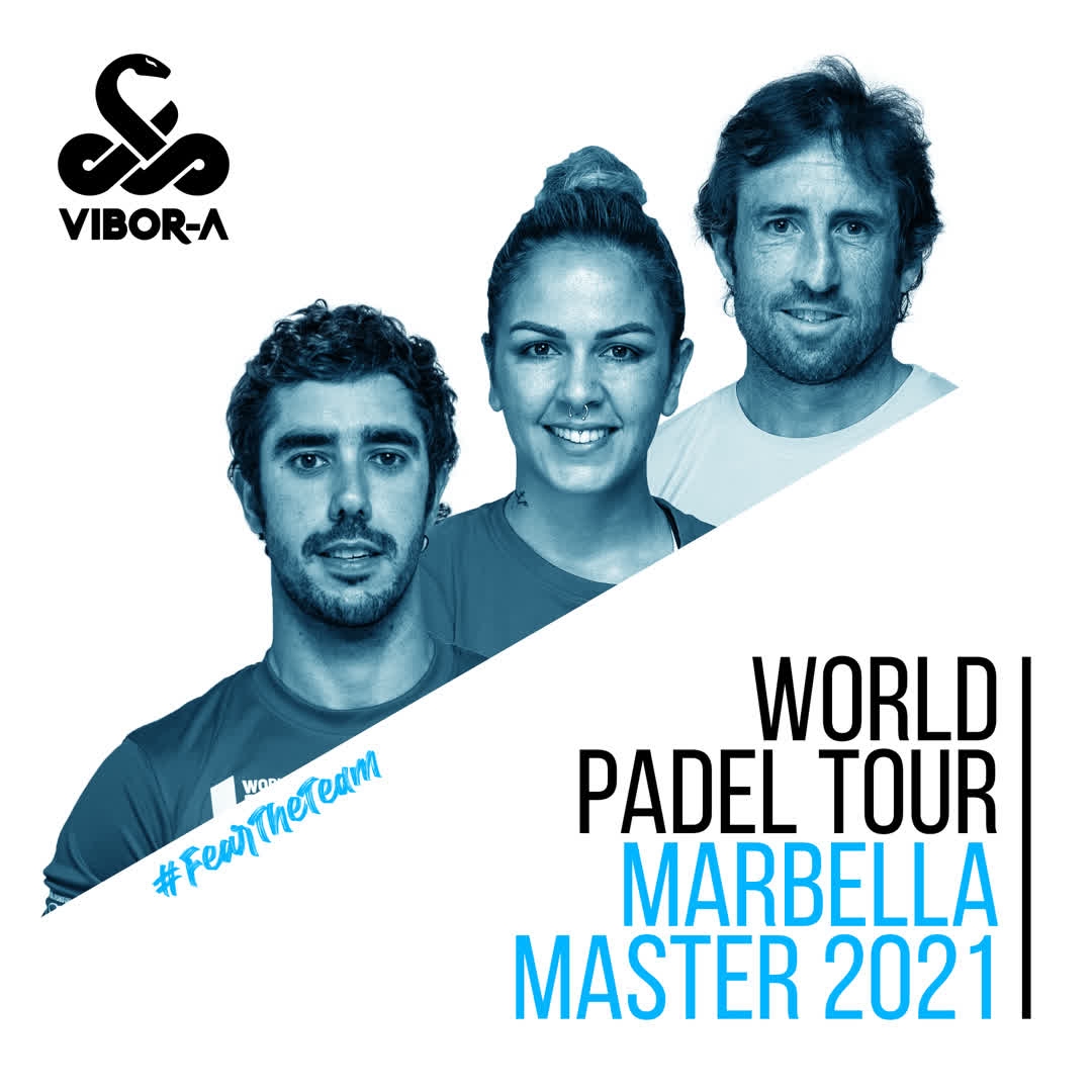 viborapadel's tweet photo. ¡Empieza el #WPTMarbellaMaster y el #ViboraTeam va a por todas!
🐍🎾Nuestro equipo:
Maxi Grabiel @minigrabiel
Martín Piñeiro @martinsanpi
Alba Galán @albagalan92
¡A por todas #FearTheTeam 🐍🏆🐍!
#PureVibora #PureInstinct #ViboraPadel #Vibora #WPT https://t.co/85c7E4hWcs