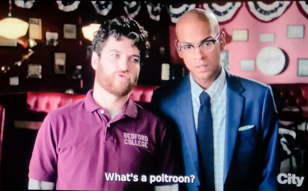 TREFAYNE's tweet image. &quot;What is a poltroon?&quot; 
Rewatching @MakingHistory for the 7th time. 
Cuz #TimeTravelisFun! 
#AdamPally #YassirLester #JohnGemberling #NeilCasey