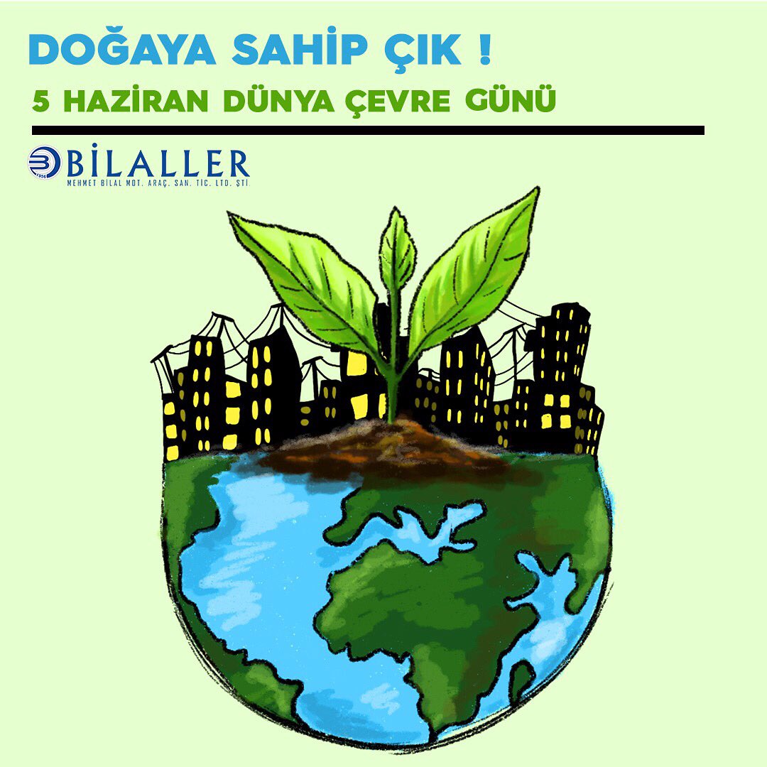 bilallerpremium's tweet photo. Daha sağlıklı, daha yaşanabilir bir çevre için, yeşili koru doğaya sahip çık. Dünya çevre günü kutlu olsun. #dünyaçevregünü  #İsmailBilalSigorta #Bilallergrup #fordstorebilaller #newhollandbilaller #bilallertarım https://t.co/D705qH6cjE