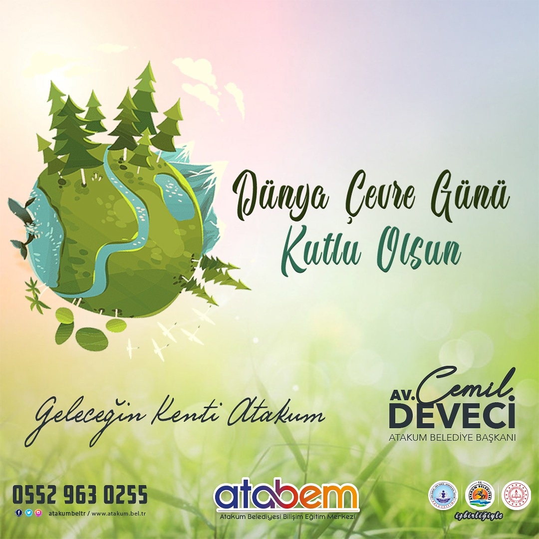 Çevre’yle ilgili sorumluluklarımızı yerine getirmek, gelecek kuşaklara yaşanabilir bir dünya bırakmak, hepimizin görevidir. Dünya Çevre Günü Kutlu Olsun.

#dünyaçevregünü