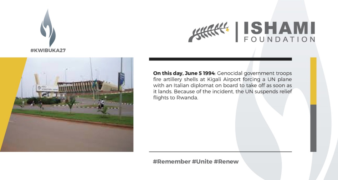 FoundIshami's tweet photo. #Kwibuka27: What happened on this day, June 5 in 1994, why it happened, and how it still matters today. #RememberWithRwanda #100DaysOfDarkness https://t.co/JJfF4gJfFr