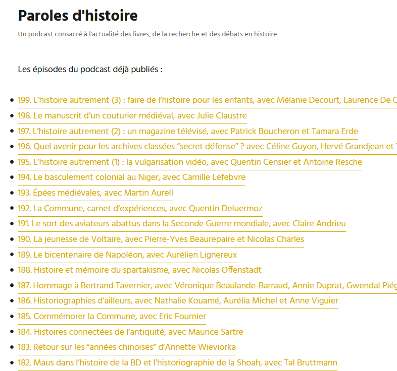 parolesdhist's tweet photo. Ce WE, Paroles d'histoire fête son 200e épisode avec un jeu concours ! 🥳
3 personnes seront tirées au sort pour gagner des goodies. 🎁
Pour participer il vous suffit ce citer ce tweet en disant quel épisode du podcast vous avez préféré et pourquoi.
RV demain pour le n°200...😎 https://t.co/15ssYacudr