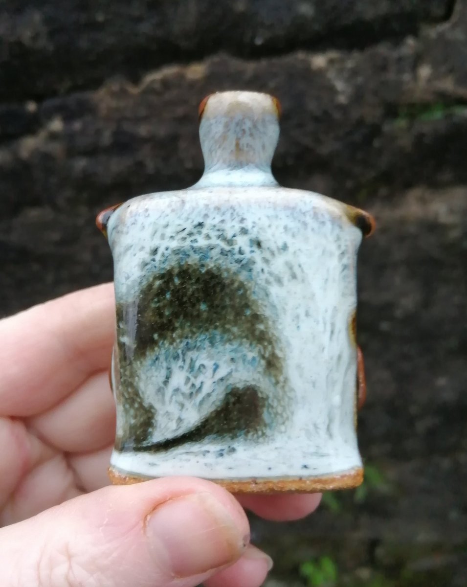 Miniature vase 7cm.

#ceramics #pottery #clay #glazes