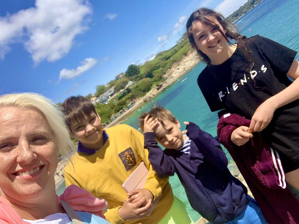 BeckyAnneMartin's tweet photo. Itβs very kind of the Cornish to allow half the UK to visit this May half term!! We managed to find a quiet corner and had a lovely time π€π€ #disability #autism #profoundlearningdisability #wheelchair #awareness #Cornwall https://t.co/Roj1meJhne