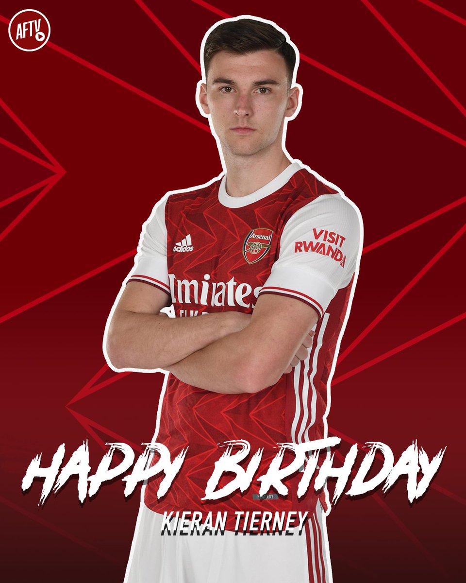 AFTVMedia's tweet image. 🎶 Here’s to you our number three,
The best left back we’ve ever seen! 🎶 

Happy 24th Birthday @kierantierney1 🎂