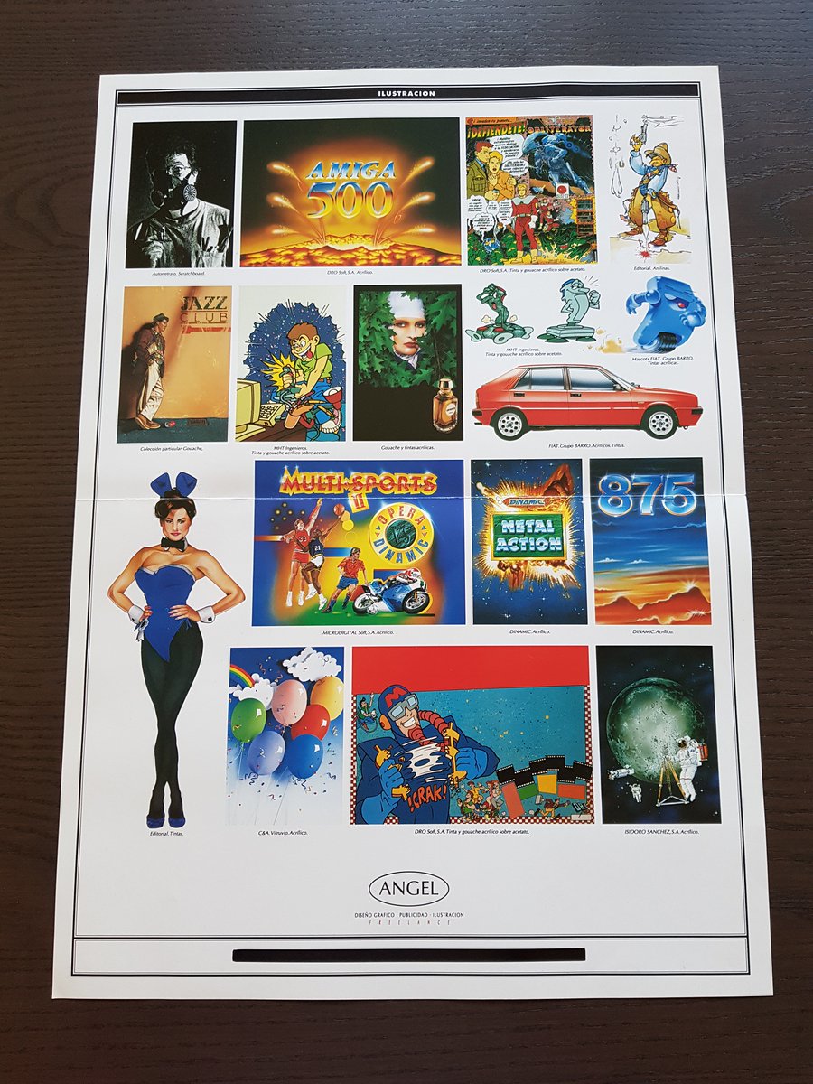 blackmores_'s tweet image. Diversos folletos publicitarios del Estudio Veintinueve Uno que trabajó para #DinamicSoftware en la #EdadDeOro, cortesía de su director y autor #ÁngelLuisGonzález, uno de los entrevistados de mi segundo libro #UnPasadoMejor, publicado por @GamePressEd