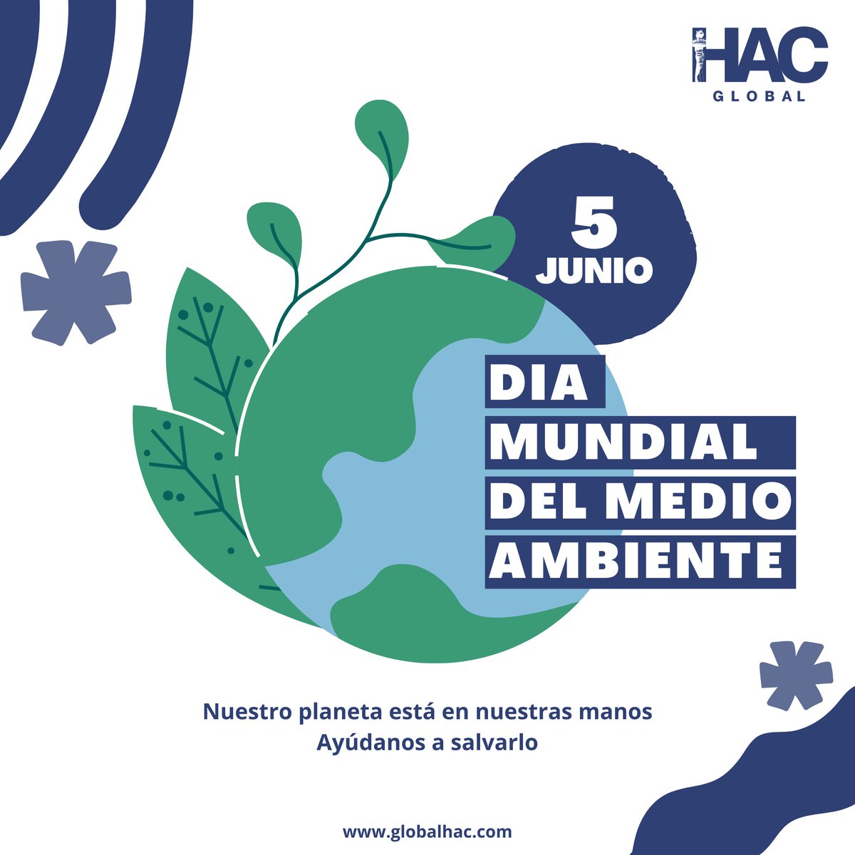 ✨ 5 JUNIO ✨
.
No tendremos una sociedad si destruimos el medio ambiente 🙏🏽
.
Cuidemos de lo que nos da la vida 
.
#díamundialdelmedioambiente #hacglobal