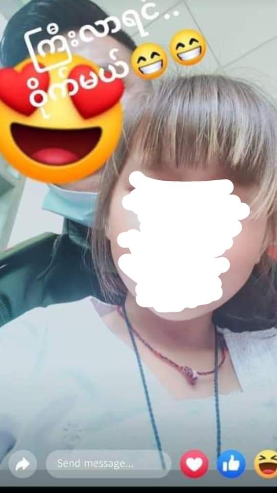 Luna52666171's tweet photo. A member of the Terrorist Military Council is sexually harassing primary school children. He said that "I will rape her when she grows up" on his Facebook story with these photo. Children in Myanmar are now insecure.
#WhatsHappeningInMyanmar
#June5Coup https://t.co/kDJ1c8kgQZ
