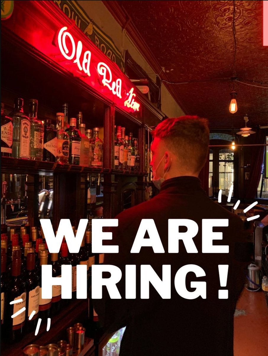 WE ARE HIRING! 

We are looking for new bar staff!🦁

If you fancy joining a small but friendly team at a family run venue then drop us an email! Experience is desirable but not essential.

Please send your CV and a little something about yourself to: info@oldredliontheatre.co.uk