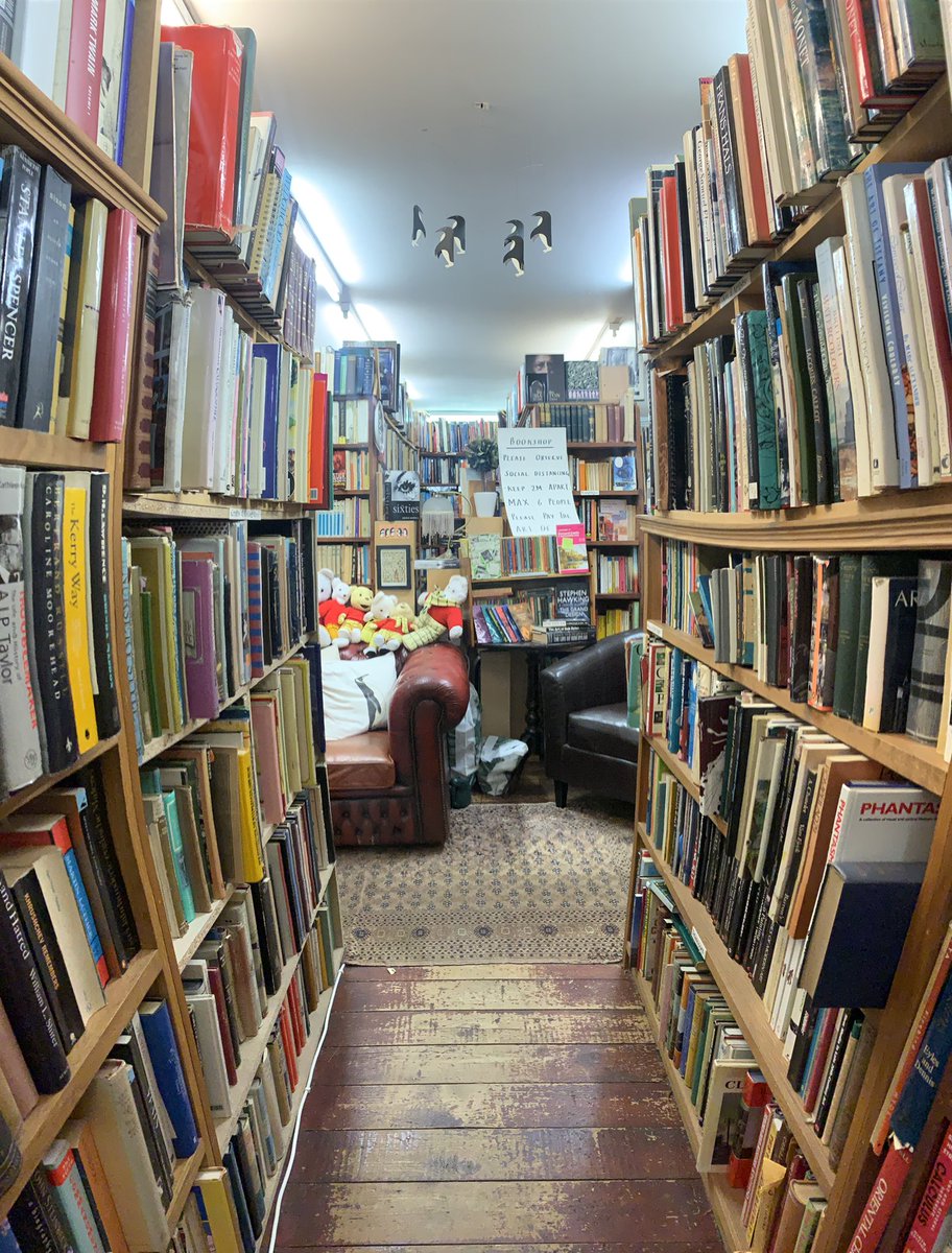 beckymcw's tweet photo. A (1891) hidden gem found inside another hidden gem yesterday! Definitely going to become a regular at @ArtOfTeaUK 📚🫖 https://t.co/PLXJxSKHUI