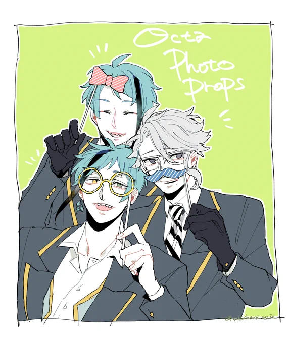 配信してたらくがき
オクタでPhotoProps! 