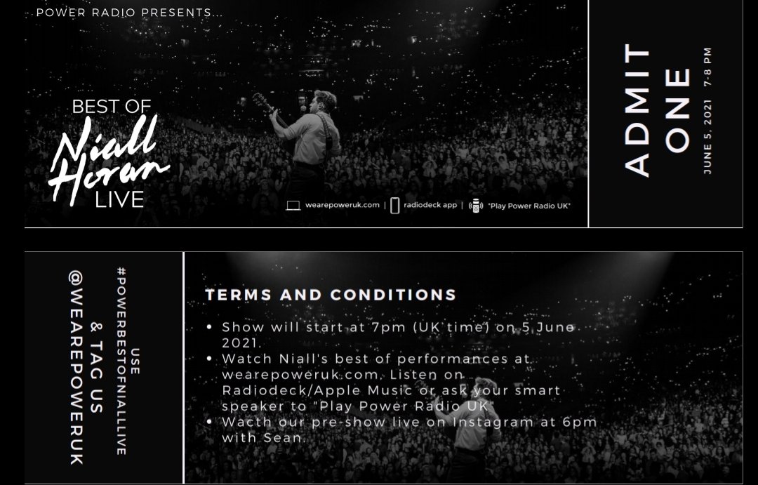RupshaChakrab20's tweet photo. @wearepoweruk Just collected my ticket 😭❤
Cannot wait to watch best of @NiallOfficial live 😍 ❤🎵
#wearepoweruk #powerradio #NiallHoran
#NiallHoranlive https://t.co/WMcpd4XD5X