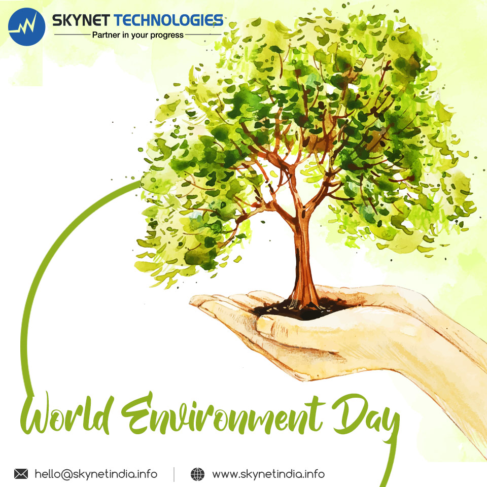 Take care of our #Environment, and it will take care of you! 
Warm wishes from Skynet Technologies on this #WorldEnvironmentDay!

#WorldEnviornmentDay2021 #HappyEnviornmentDay #EnviornmentDay2021 #EnviornmentDay #RenewableEnergy #SaveEarthSaveLife #5thJune #USA #Australia