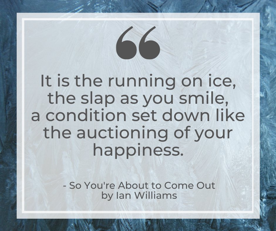 805Lit's tweet photo. Read Ian Williams' poem "So You're About to Come Out."

https://t.co/eBRj7nPMZM

#pridemonth #Pride #lgbtqia #poetry https://t.co/ydkIHICnYI
