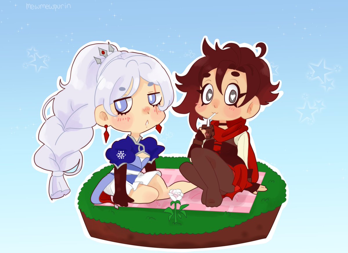 MewMewPurin's tweet photo. A Final Prompt Free Piece for @whiteroseweek
I love these girls
#WhiteRose #RWBY #RWBYfanart #WeissSchnee #RubyRose #WhiteroseWeek #RubyxWeiss https://t.co/9BG7Fz1uB1
