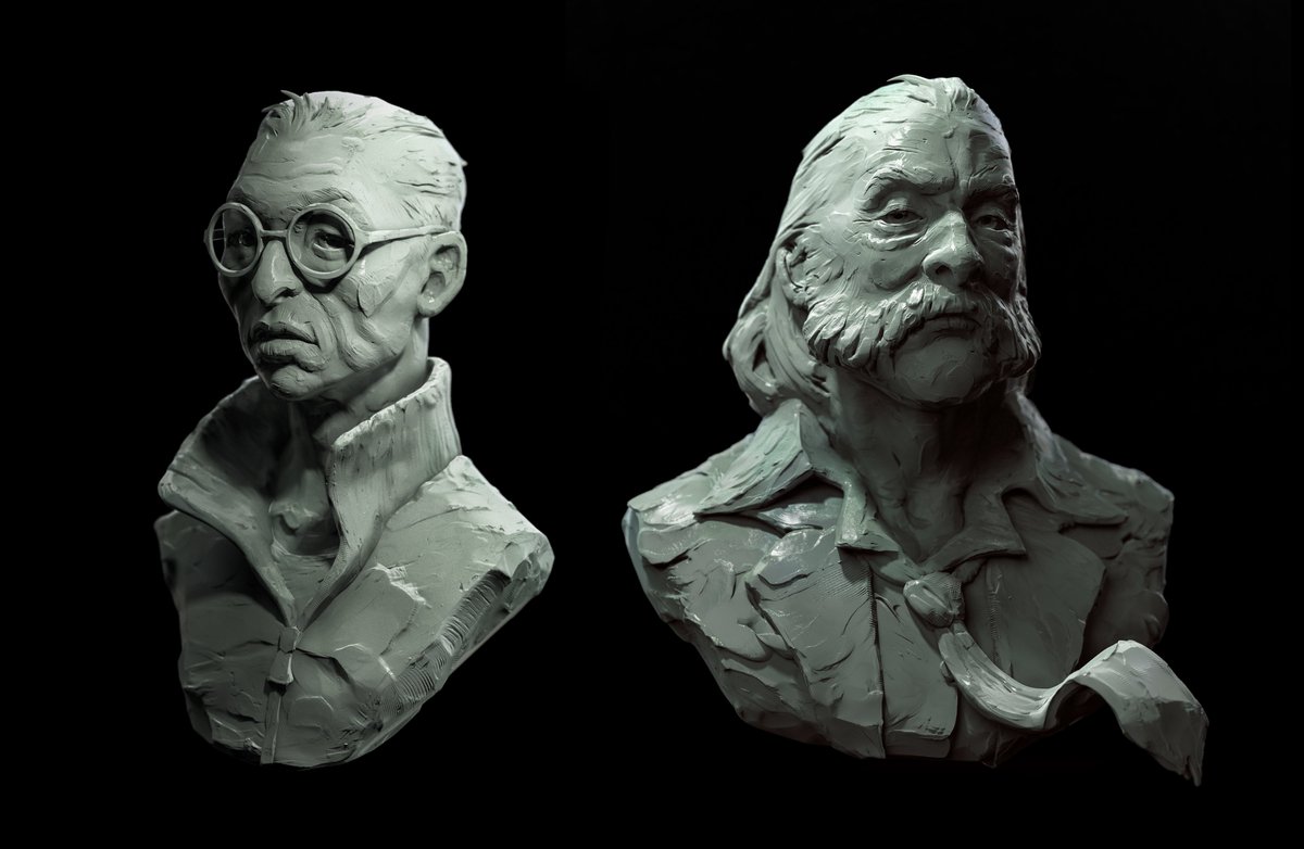 these two... #DiscoElysium 
artstation.com/artwork/kD6Pez