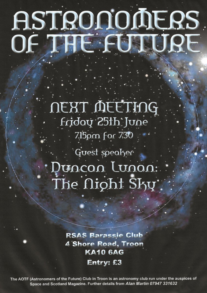 Space & Scotland Magazine tweet media