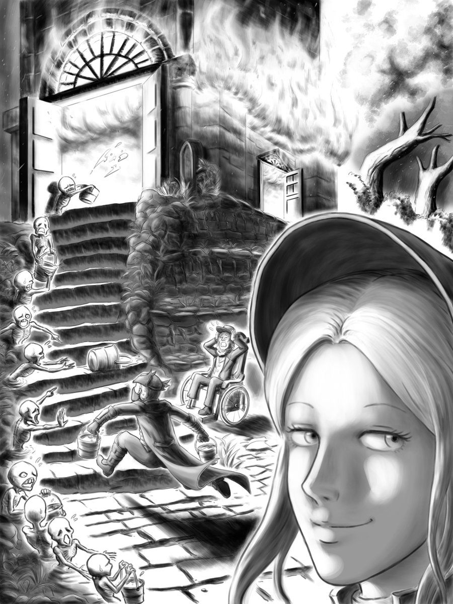 chang_draws's tweet photo. Disaster Doll #Bloodborne https://t.co/N2ZDoA7HYY