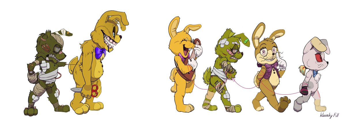 kleenkyfill's tweet photo. Scraptrap went to destroy the chain.
#FNAF #fnafvr #FNAFSB #springtrap #Springbonnie #scraptrap #glitchtrap #vanny https://t.co/5z8w45aLwC