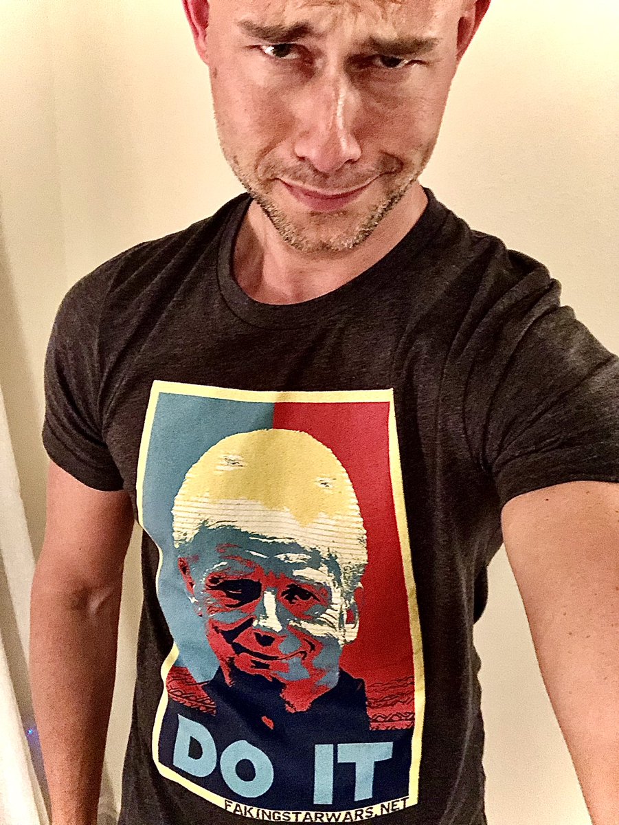 camray's tweet photo. Loving my new shirt from @fakingstarwars! Honored to be a part of the greatest team of phoneys in the galaxy!
#StarWars #FakingStarWars #StarWars #parody #satire #Fakers
#DoIt #DewIt https://t.co/8eg4GX5aeS