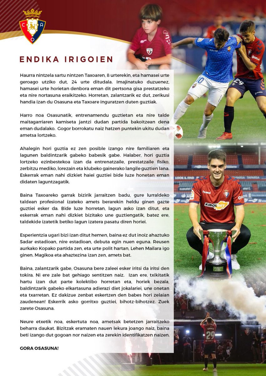 endikakoi's tweet photo. Mila esker @CAOsasuna  !! https://t.co/fqu2EB7X6t
