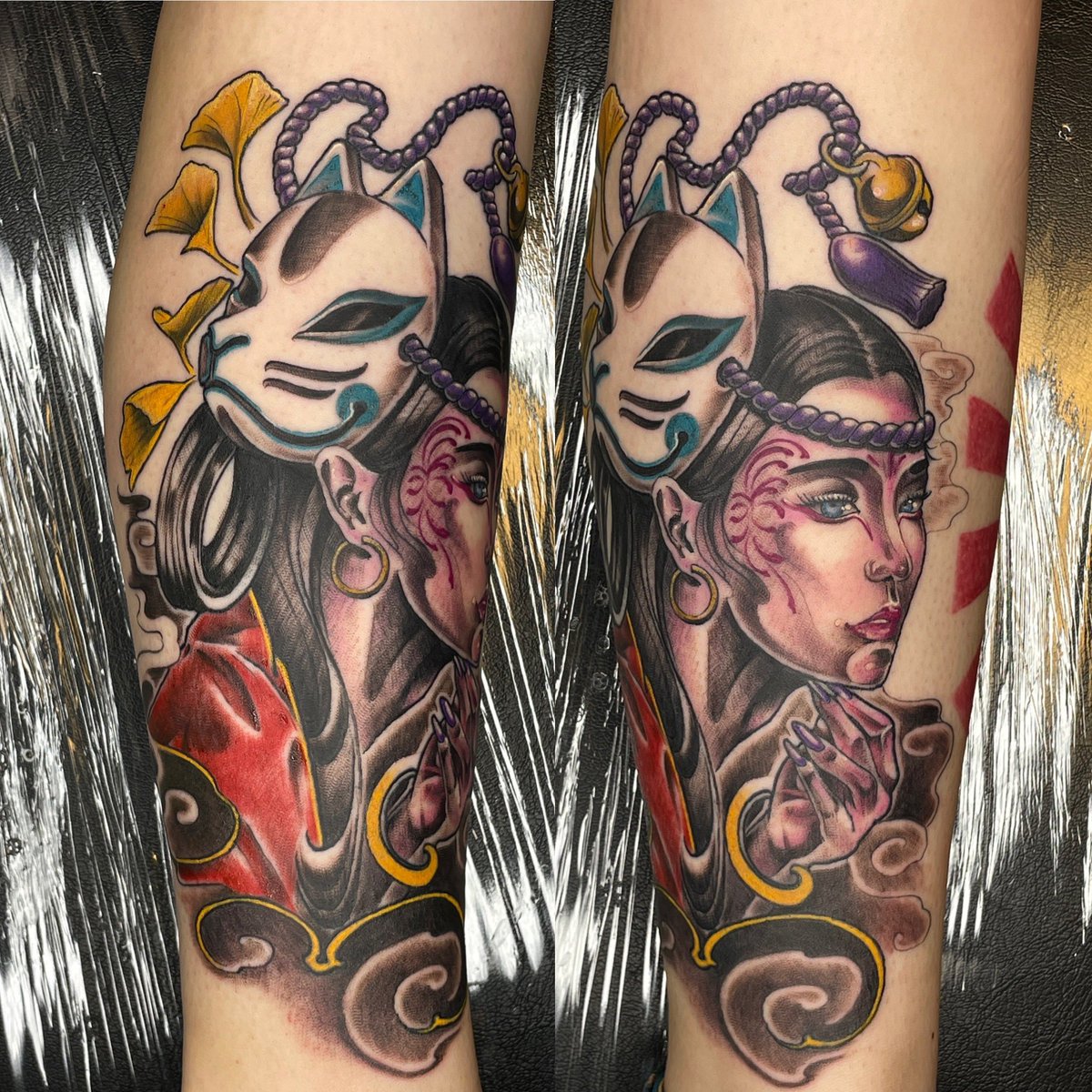 kent_tatt's tweet photo. ニュースクールな狐面女
#tattoo #tokyo #fussa #yokota #ryusdesign #dhtokyotattooworks #立川 #八王子 #福生 #タトゥー #fusionink #solidink #fantasiaink #blackandgray #rizinneedle #cheyennetattooequipment
instagram https://t.co/wb8AGyU6QZ https://t.co/H2WICmkTiA