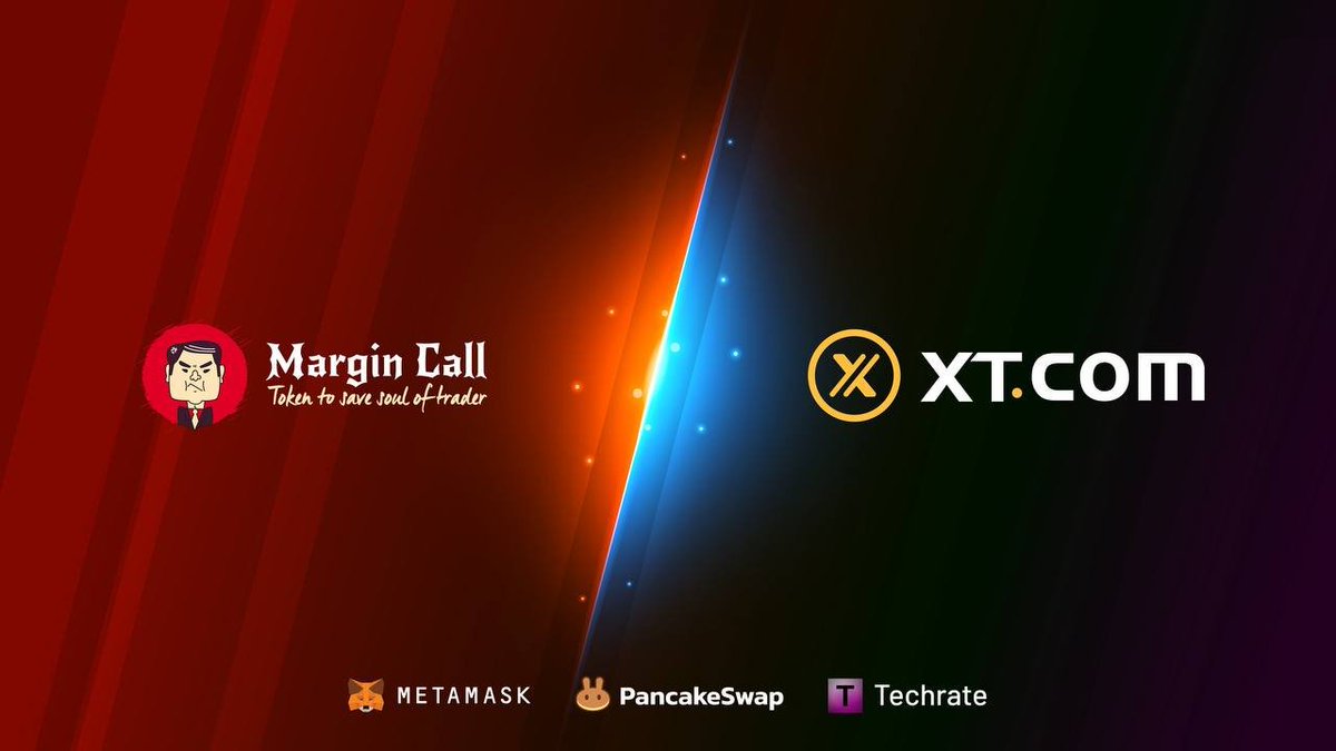 Margin Call x XT.com x Coingecko x Coinmarketcap 5,000 holders Trade or Hodl? Detail: t.me/MC_Announce/116 Buy now, Increase the slippage. Use 11-13%, and in the amount use .000 after total amount if you cannot buy on Pancakeswap