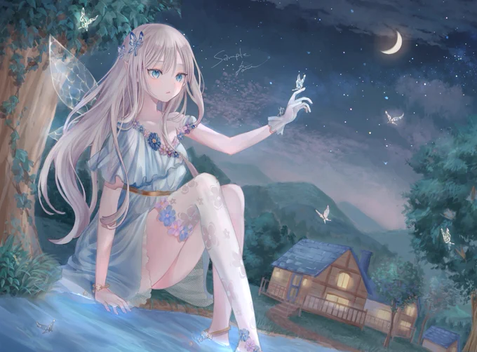 🧚‍♀️🧚‍♀️
#Commission #絵描きさんと繫がりたい 