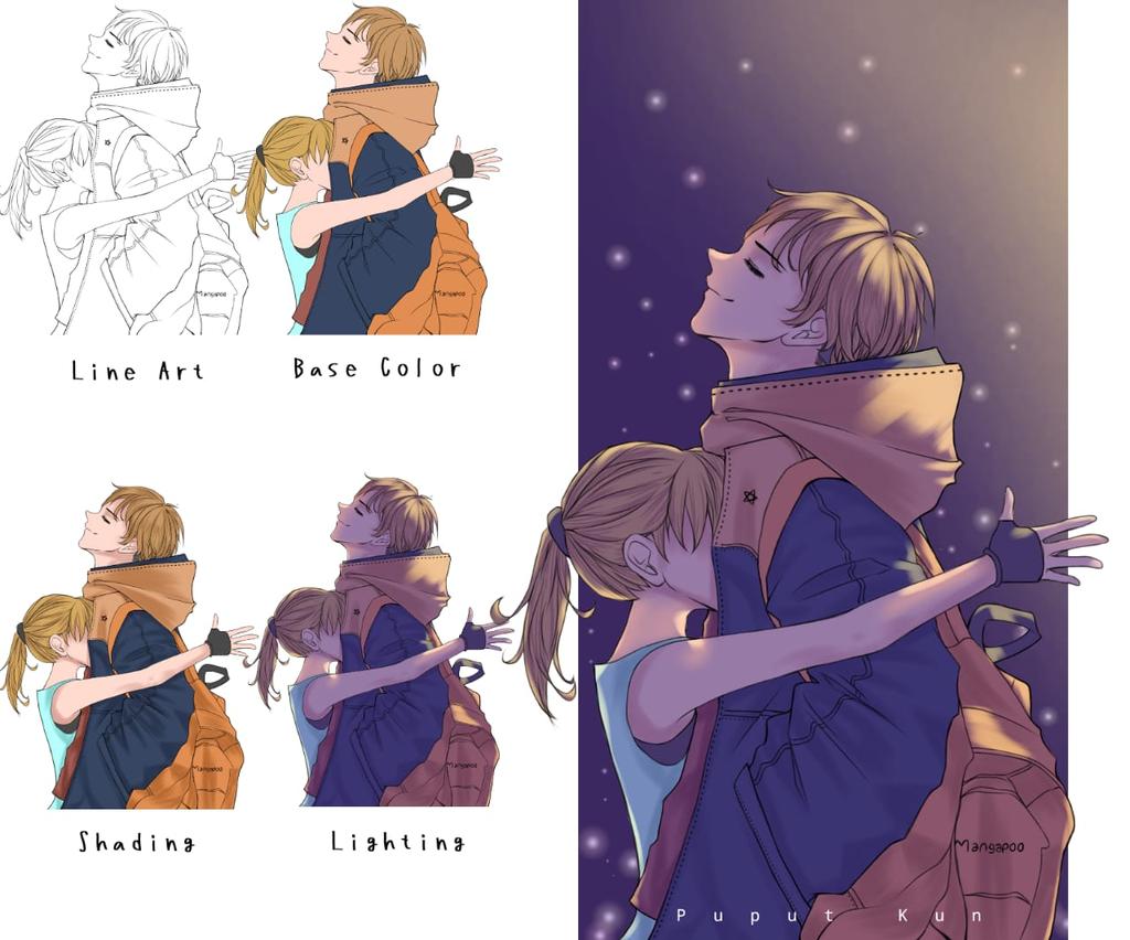 Mangapoo1's tweet image. Lighting tutorial
#art
#arttutorial
#coloringtutorial
#stronglight