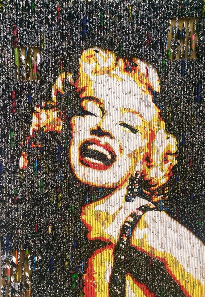 vinitadasgupta's tweet photo. My all time favourite Marilyn Monroe in my style #storytellerseries #contemporaryartist #newmediaart #rollwork https://t.co/cnLflBzpM5