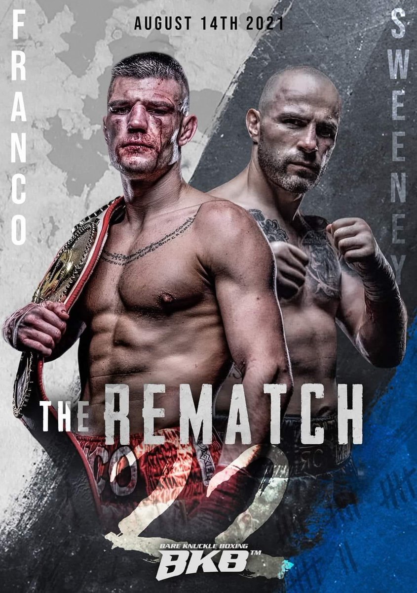 Nathan_Decastro's tweet photo. It looks official now @dorian_darch see you there brother π is it just me or does August 14th looking like the biggest bare knuckle boxing event ever held? Hereβs just 4 fights made #BkbTm #BareKnuckleBoxing #WarriorsCode https://t.co/Ujms7kcWzG